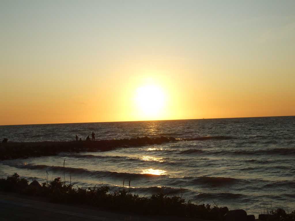 Sonnenuntergang am Strand